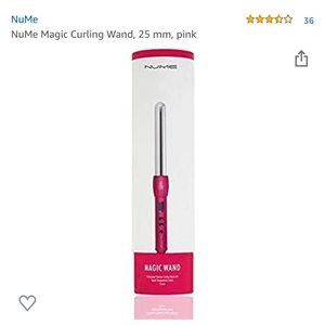 NuMe Magic Curling Wand 25mm Pink💗